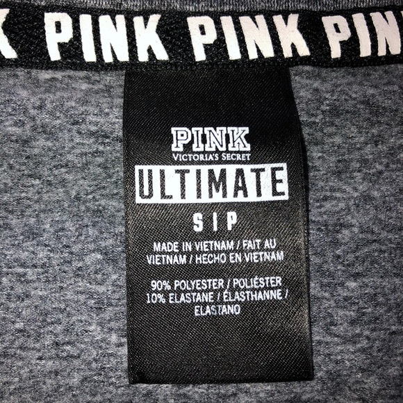 VS PINK size small 3-quarter zip - Picture 3 of 3